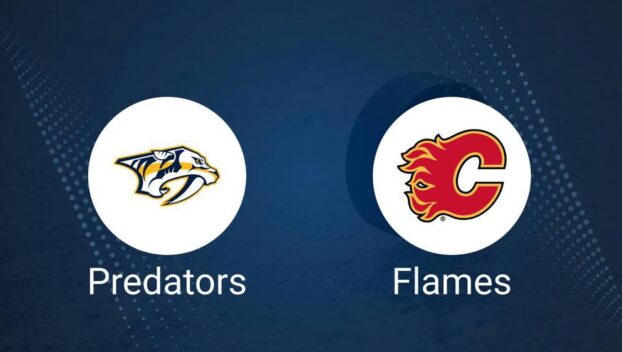 Predators vs. Flames Injury Report Today - December 10