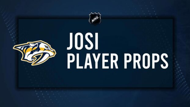 Roman Josi Player Prop Bets for the Predators vs. Canadiens Game - December 5