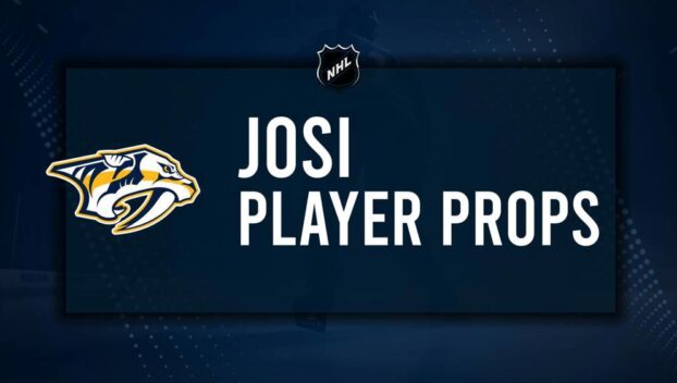 Roman Josi Player Prop Bets for the Predators vs. Flames Game - December 10