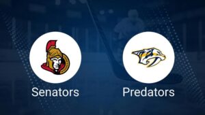 Senators vs. Predators Injury Report Today - December 7