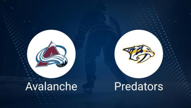 Where to Watch Colorado Avalanche vs. Nashville Predators on TV or Streaming Live - December 14