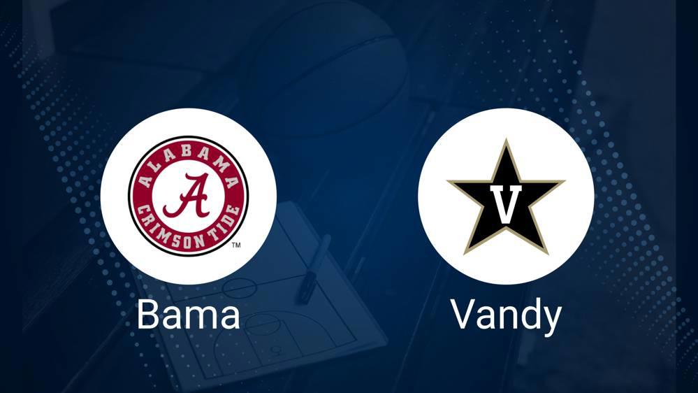 How to Watch Alabama vs. Vanderbilt on TV or Live Stream - January 21