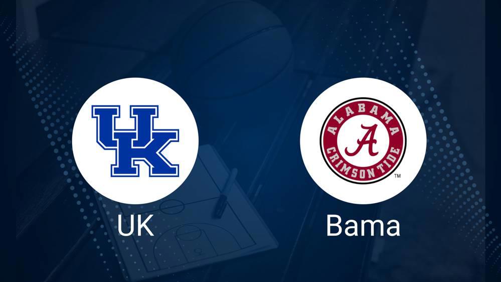 How to Watch Kentucky vs. Alabama on TV or Live Stream - January 18