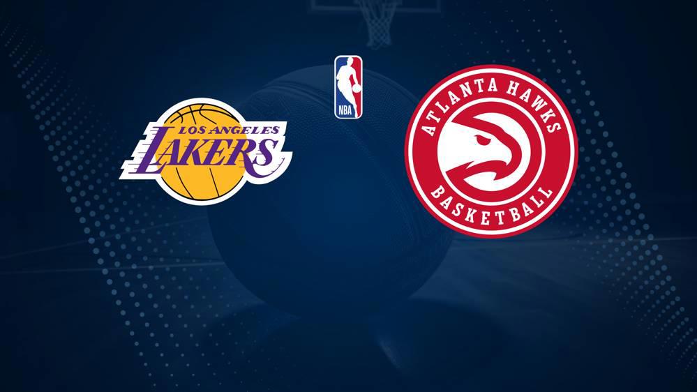 How to Watch the Lakers vs. Hawks Game: Streaming & TV Channel Info for January 3