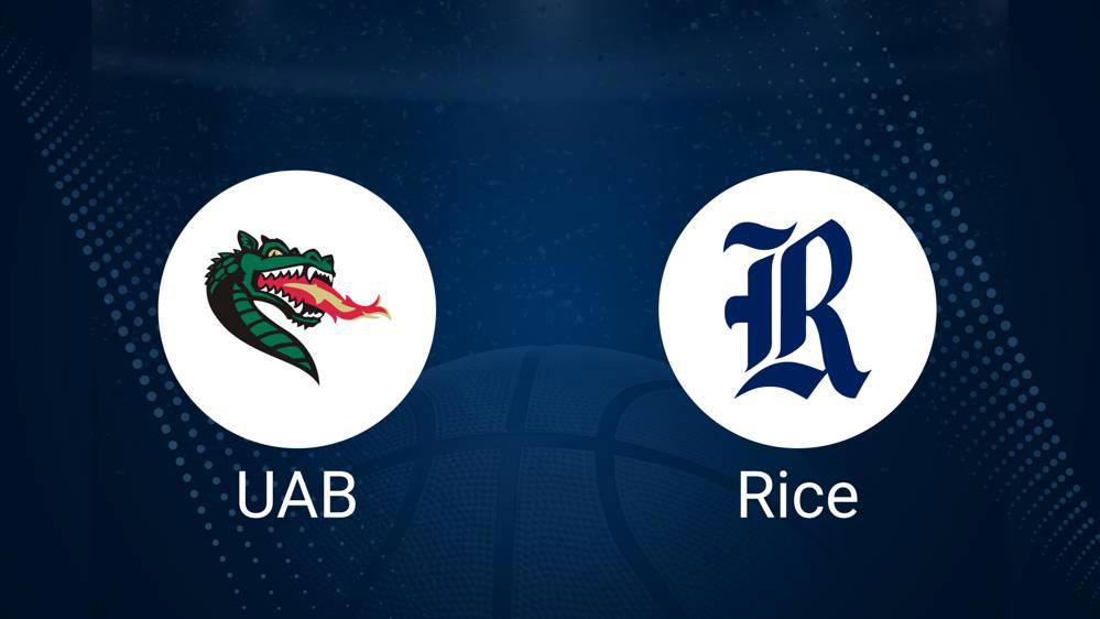 How to Watch UAB vs. Rice Women's Basketball on TV or Live Stream - January 22