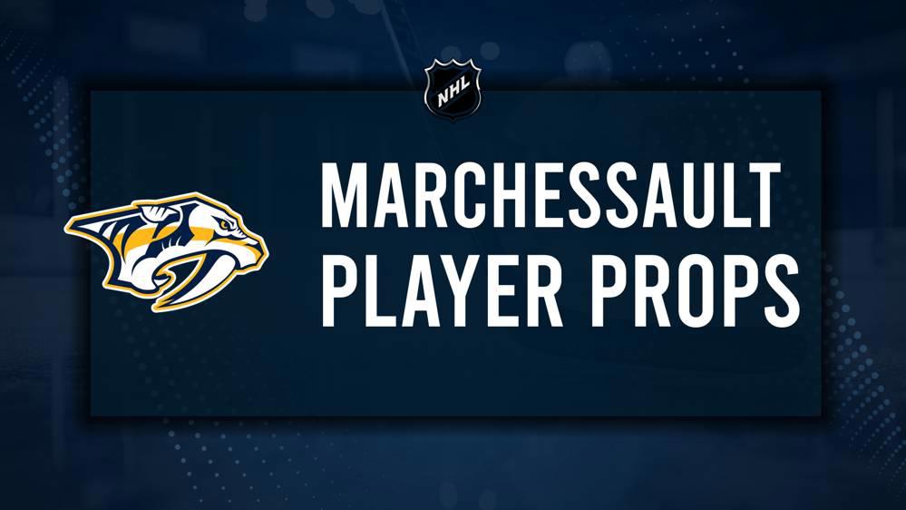 Jonathan Marchessault Player Prop Bets for the Predators vs. Capitals Game - January 11