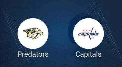 Where to Watch Nashville Predators vs. Washington Capitals on TV or Streaming Live - January 11