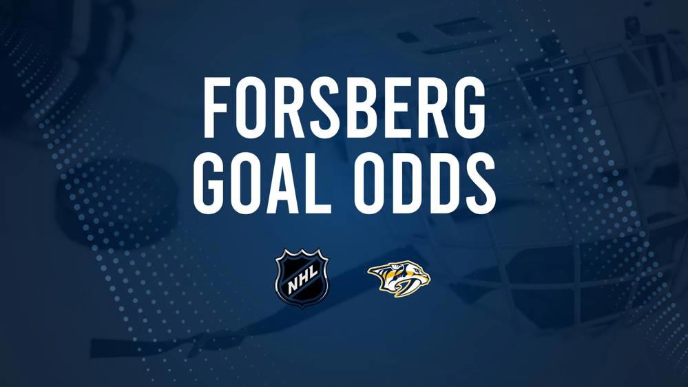 Will Filip Forsberg Score a Goal Against the Canucks on January 3?