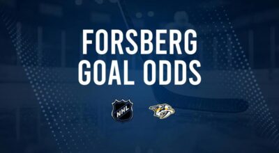 Will Filip Forsberg Score a Goal Against the Capitals on January 11?