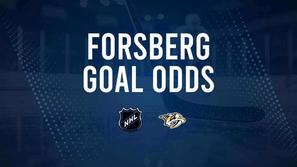 Will Filip Forsberg Score a Goal Against the Capitals on January 11?